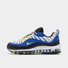 air max 98 white blue yellow