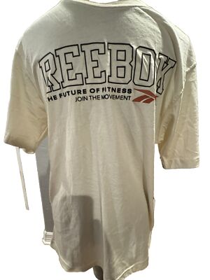 Reebok Mens' Active Regular Fit Fitness Shirt Cotton Polyester