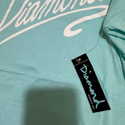 Diamond Supply Co. Unisex Adult Size S Blue Short Sleeve Skater Tee T-Shirt NWT - Picture 3 of 6