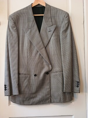 Gianni Versace Couture Men's 80s Peak Lapel Suit | eBay Gianni Versace Couture Men's 80s Peak Lapel Suit | eBay