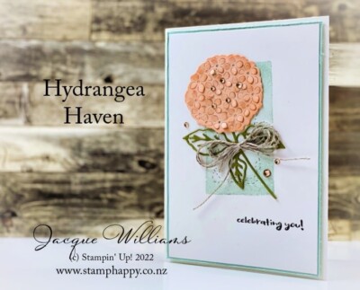 【スタンピンアップ 】紫陽花Hydrangea Haven スタンプセットとダイ Stampin' Up! HYDRANGEA HAVEN Stamp Set, HYDRANGEA Dies & HYDRANGEA