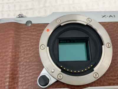 Fujifilm X-A1 Mirrorless SLR Digital Camera Body brown English
