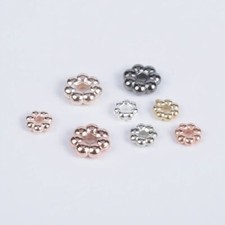 Flower Loose Beads - CCB Spacer End Bead Jewelry Making DIY Accessory 100-300PCS