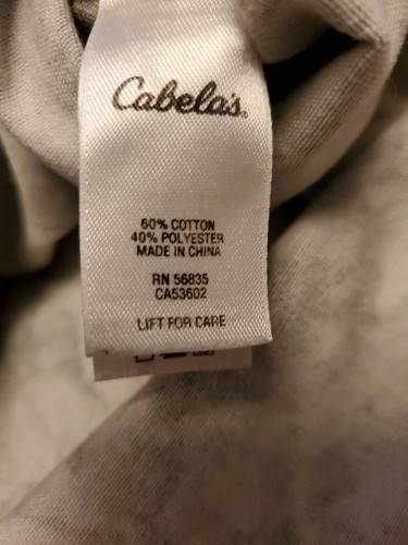 Cabela's Mens Shirt 2XLT Mossy Oak Long Sleeve Hunting Camouflage Shirt - Picture 13 of 13