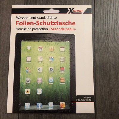 Waterproof and Dustproof Film Protective Case Cover For iPad 2 / iPad 3 * Xcase