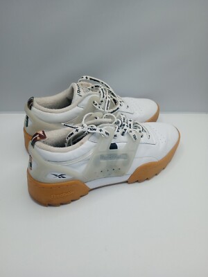 Reebok Workout Adv Ripple 3AM DV4592 Men's White Low Top Sneakers Shoes 8