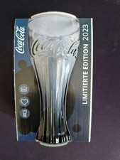 Coca Cola Glas Schwarz limitierte Auflage von 2023 Neu, OVP und Unbenutzt
