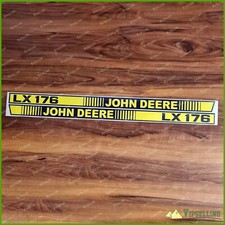LX176 Lawn Tractor Hood Both Left Right Stripes Decals Stickers Part