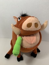 Disney The Lion King Feed Me Pumbaa talking warthog interactive plush eating bug