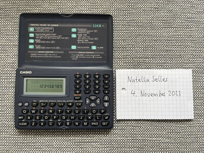 Casio Digital Diary SF-3300ER - Taschencomputer