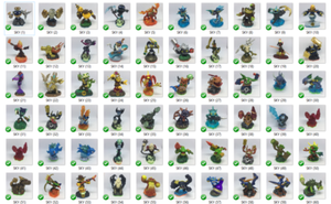 skylanders figures