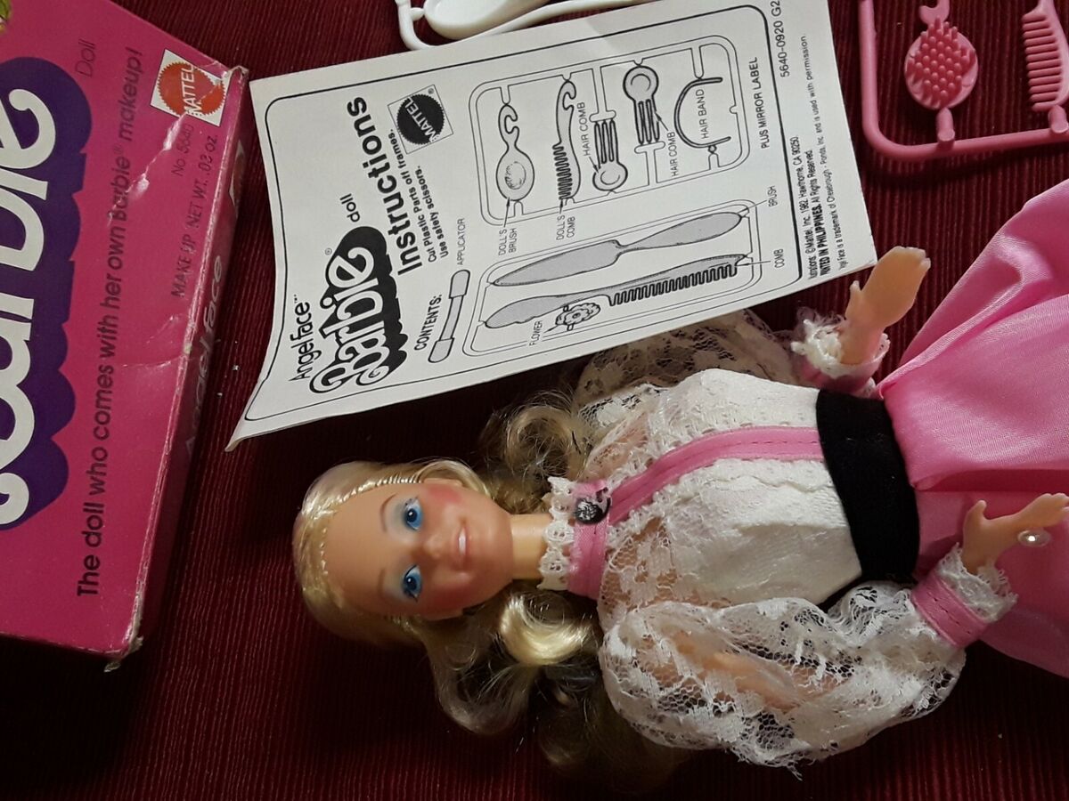 New open box 1982 Angel Face Barbie Doll With Accessories New open box 1982 Angel Face Barbie Doll With Accessories
