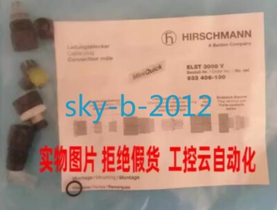 1 PCS NEW HIRSCHMANN ELST 3008 V connector 933 406-100