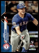 2020 Topps Scott Heineman #437 Factory Set Blue /299 RC Texas Rangers