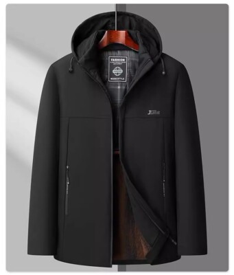 Herren Winterjacke mit Kapuze - extra warm & stylisch