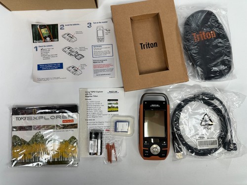 Magellan Triton 1500 National Geographic AdventurePack Hiking GPS 3D TOPO Map - Picture 7 of 20