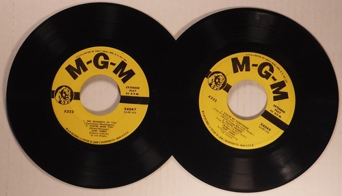 JONI JAMES / LET THERE BE LOVE / 2 X 7 INCH 45 RPM GATEFOLD EP / MGM X-222 - Picture 4 of 4