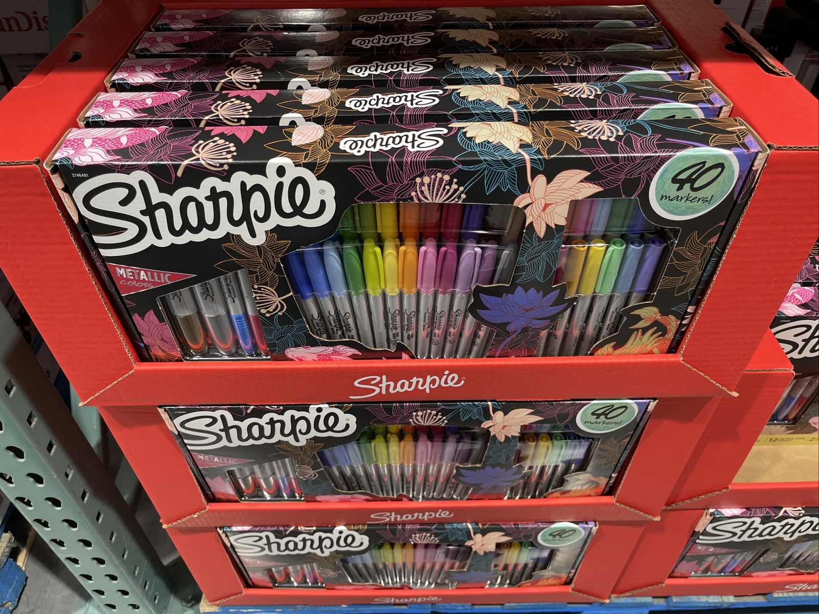 Sharpie Limited Edition Holiday Set Permanent Marker Mixed Pack 40-count  Metalli