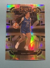 2024 Panini Select WNBA Alissa Pili Silver Prizm Rookie Card-#34 Minnesota Lynx
