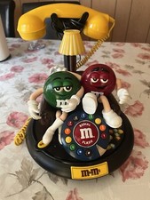 M Ms landline Phone Couple Vintage Collectible Retro 90s