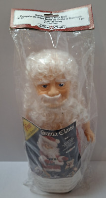 Vintage Fibre Craft 14'' Santa Claus Doll Craft in Package 1992