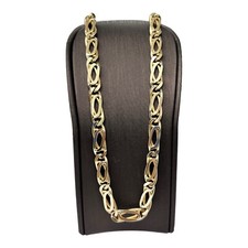 9ct 9k Yellow Gold Italian Birdseye Chain Necklace 47.31 Grams 62cm. Brand New