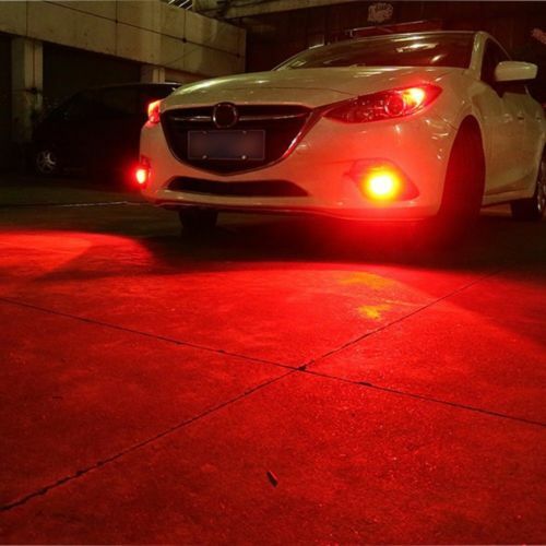 H8 H11 Red LED Bulbs 3030 SMD Bright Fog Lights High Power for 2020 Honda Civic - Picture 7 of 7