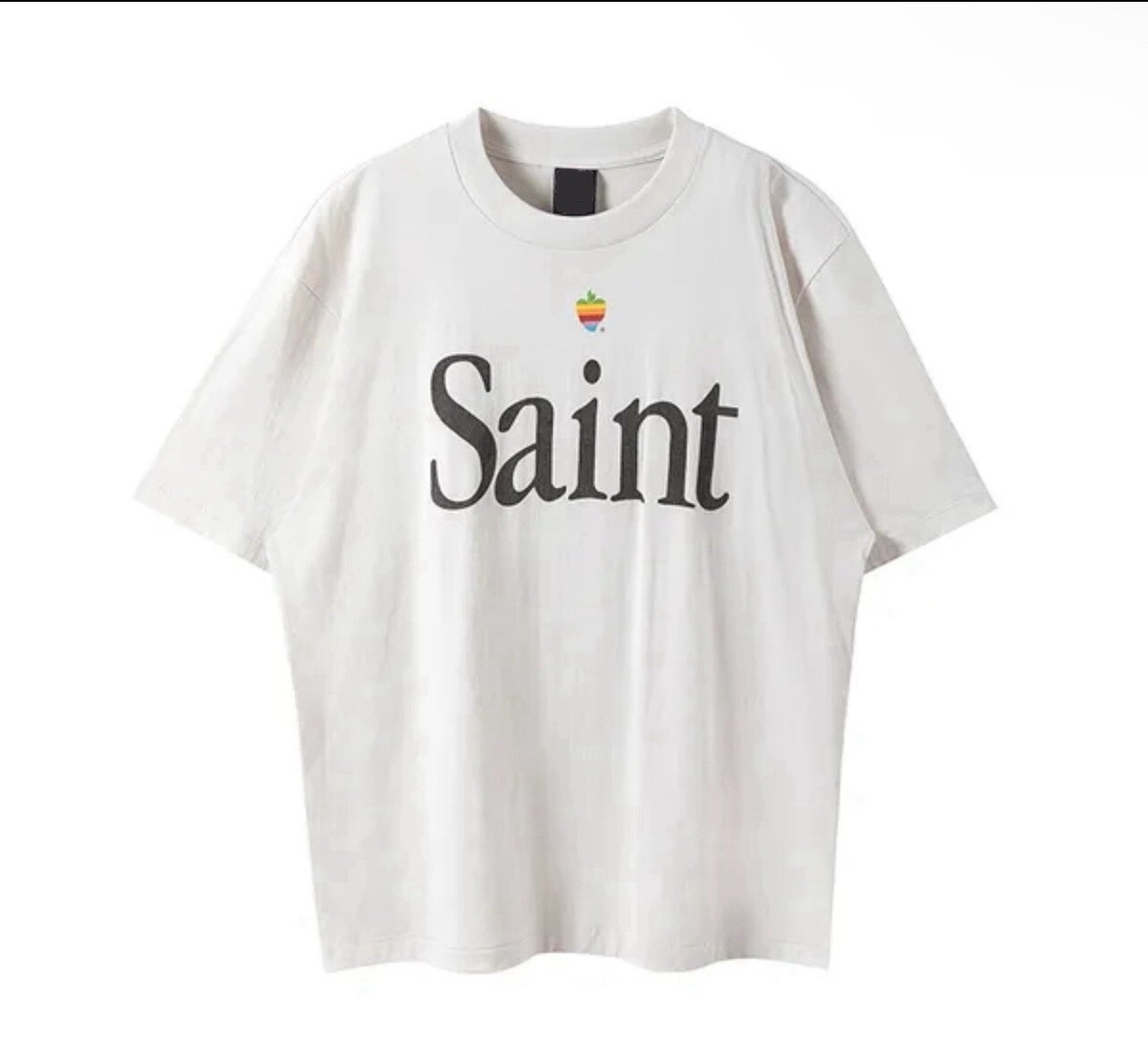 LARGE New SAINT Michael Rainbow Apple Tee | eBay LARGE New SAINT Michael Rainbow Apple Tee | eBay