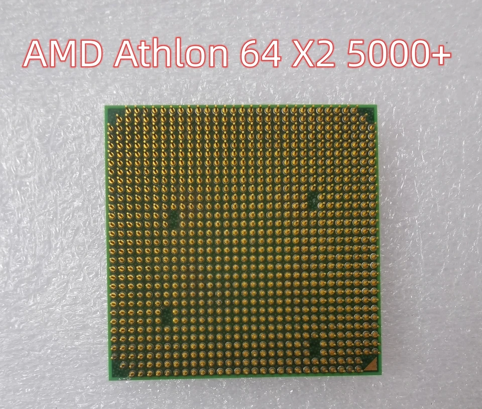 AMD Athlon 64 X2 5000+CPU 1000 MHz 2.6 GHz Socket AM2 100% Work Processors - Image 2 of 2