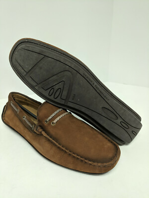 Massimo Matteo Rope Driver Loafers, Tan Nubuck, Mens 7.5 M Mario Matteo Brown Dress Shoes for Men for sale | eBay main image 4