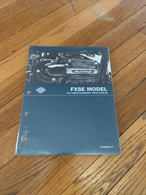 2017 Harley Davidson FXSE Models Parts Catalog 94000411 NEW Free Shipping