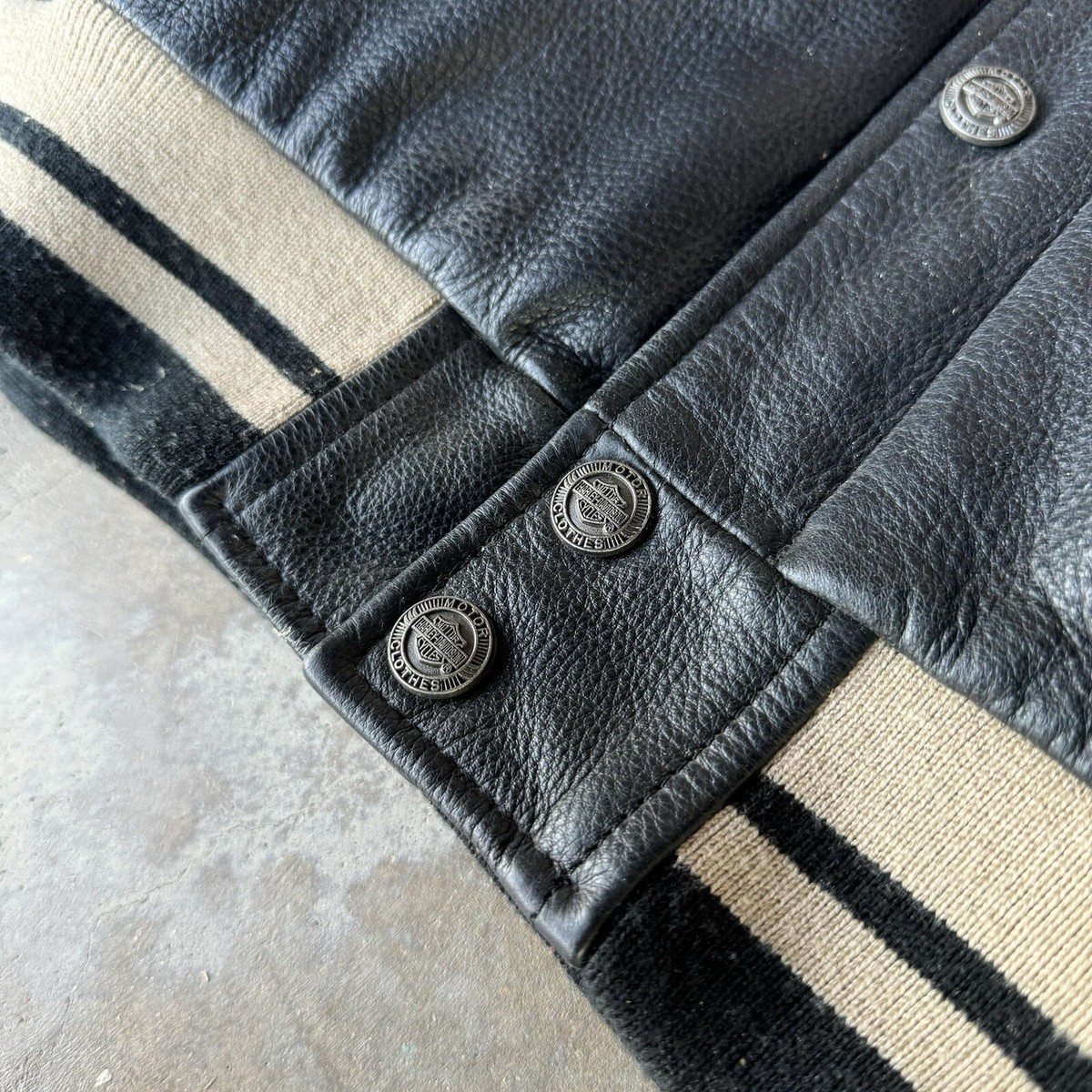 Vintage Harley Davidson Leather Jacket Classic Varsity Style Vintage Harley Davidson Leather Jacket Classic Varsity Style