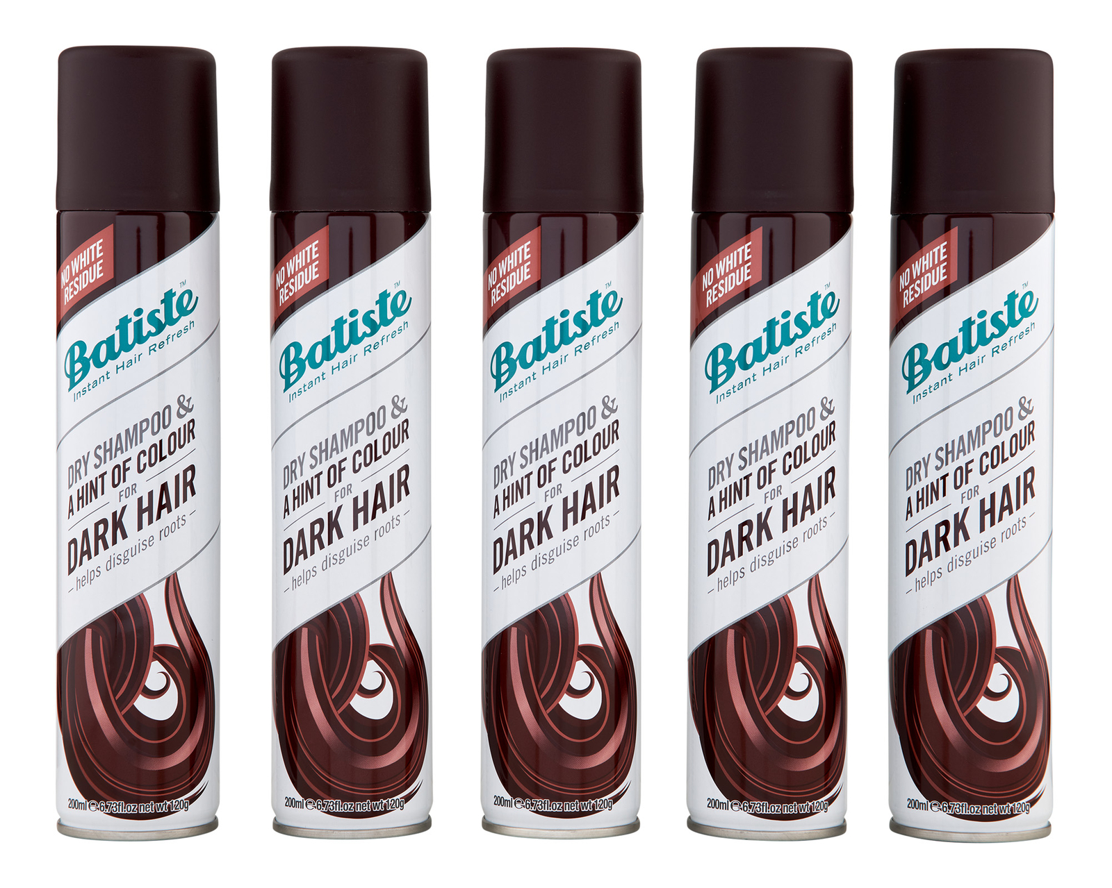 Batiste Dry Shampoo Plus Divine Dark 5 Ct 6.73 oz. Dry Shampoo