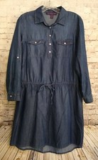 Gloria Vanderbilt Denim Ashleigh Dress Small