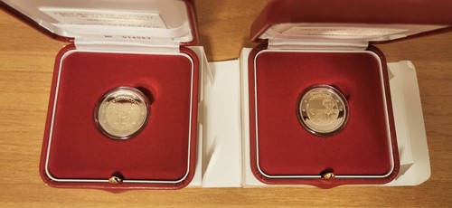 2 Euro Monaco 2016 e 2017 Proof PP BE FS