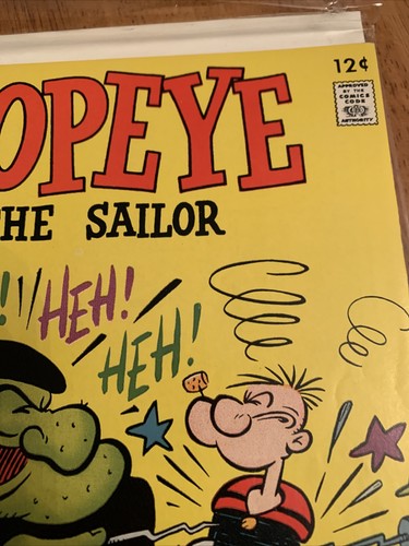 Popeye The Sailor King Comics 1967 Very Nice! - Picture 7 of 12