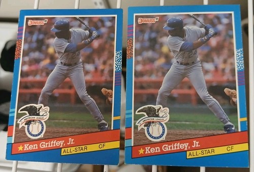 Ken Griffey Jr. [Error] #49 1991 Donruss card