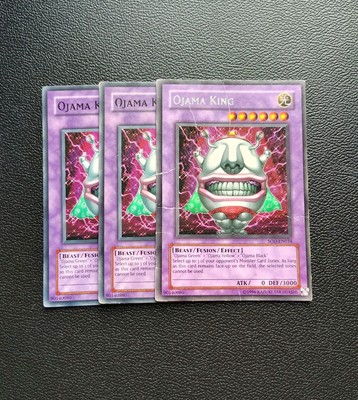 Yu-Gi-Oh - Ojama King X3 - Full Playset | eBay