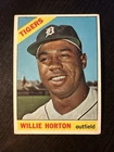 1966 TOPPS #20 WILLIE HORTON DETROIT TIGERS VG-EX *Hot Corner Vintage* D