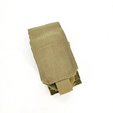 Eagle Industries SFLCS Smoke Grenade Pouch Khaki MOLLE NSN 8465-01-519-5238