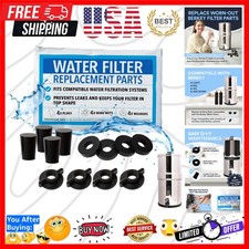 Gravity-Fed Water Filter Replacement Kit Compatible with Berkey, British Berk...