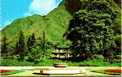 Heritage Gardens Iao Valley Maui Hawaii HI Vintage Postcard
