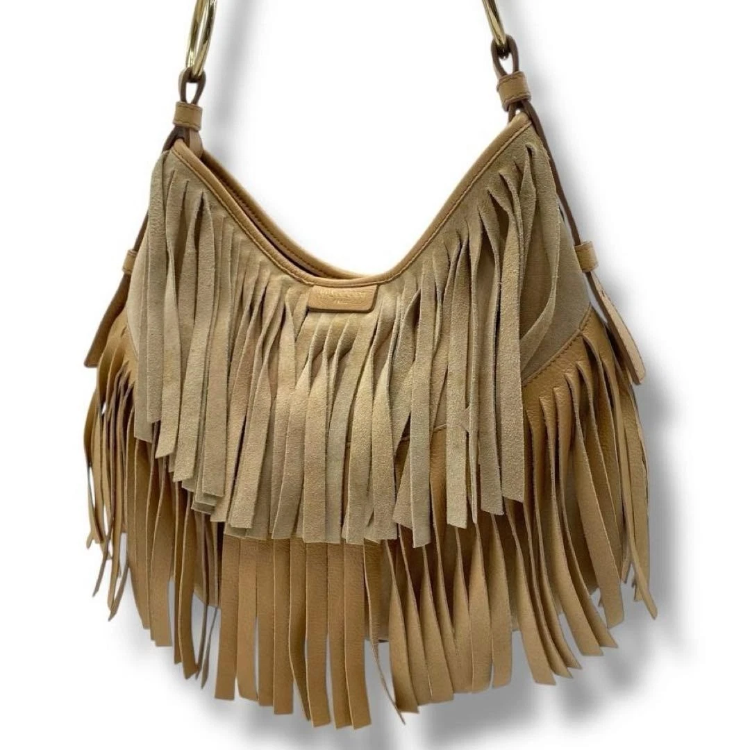 バッグ Rare 00s Archive Roen Leather fringe bag Rare 00s Archive Roen Leather fringe bag