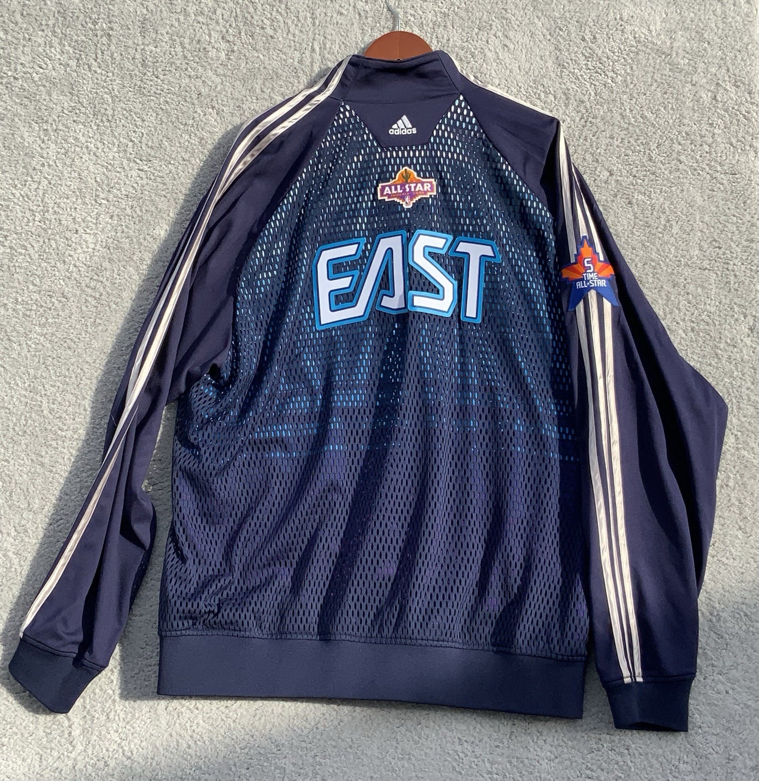 LeBron James Adidas All-Star Horizon Warm Up Jacket XXL Authentic Cavaliers-New thumbnail 2
