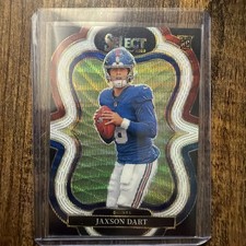 Panini 2025 Select Prizm Suite Level Jaxson Dart #393 New York Giants /199 