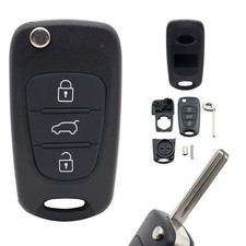 3Tasten Klapp Schlüssel Gehäuse für HYUNDAI i10 ix20 i20 i30 ix35 Elantra Kia
