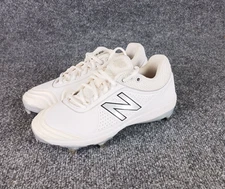 FuelCell FUSE V4 Metal White Grey Softball Shoe SMFUSEW4 - Size 6