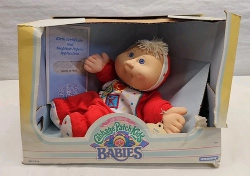 Cabbage Patch Kids Babies Edana Betty Baby Doll Vintage 1989 Coleco 3800