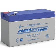 Power-Sonic 12V 9AH Battery Replacement for Ritar RT1290