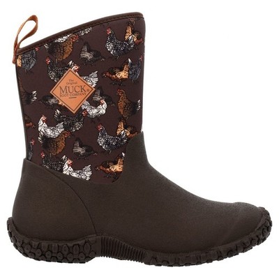 MUCK BOOT COMPANY Women's Muckster II Brown-Dark Mid Boot (WM29CK)
